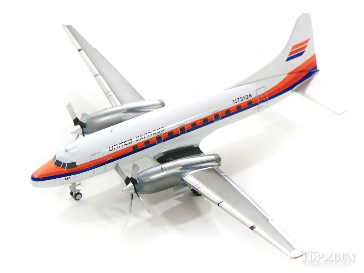 Gemini Jets United Express "Retro" Convair CV-580 1/200 