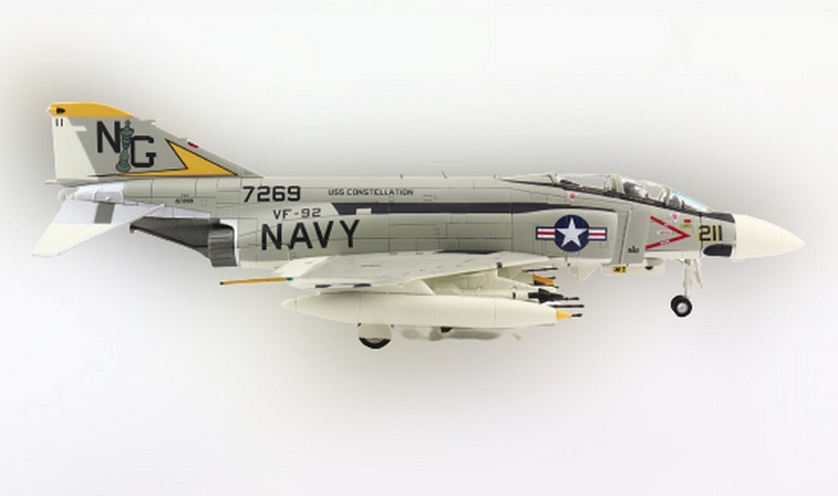 Magnetbox F-4 Phantom silver color - the Aviation Store.net