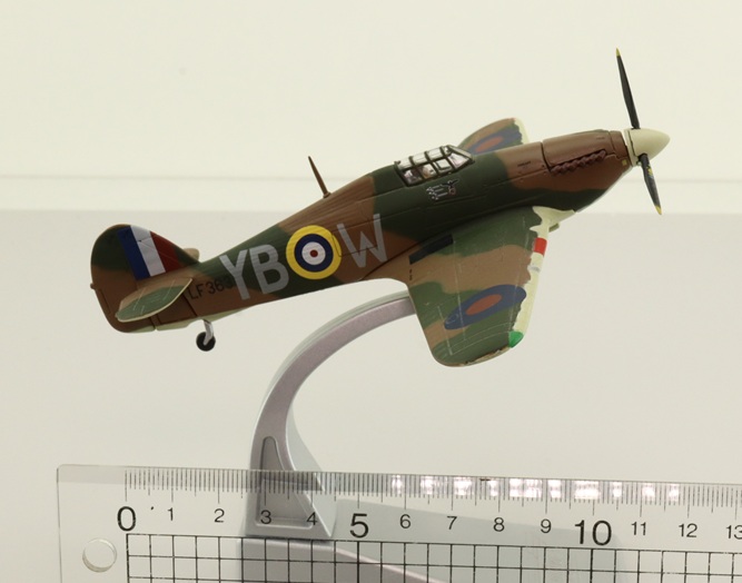 DEAGOSTINI WWII HAWKER Hurricane Mk I RAF 1/72 Modellino Diecast EUR 13